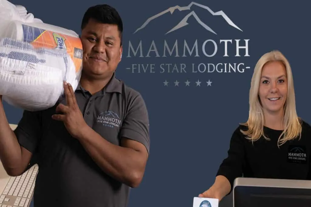 Mammoth five star lodging.